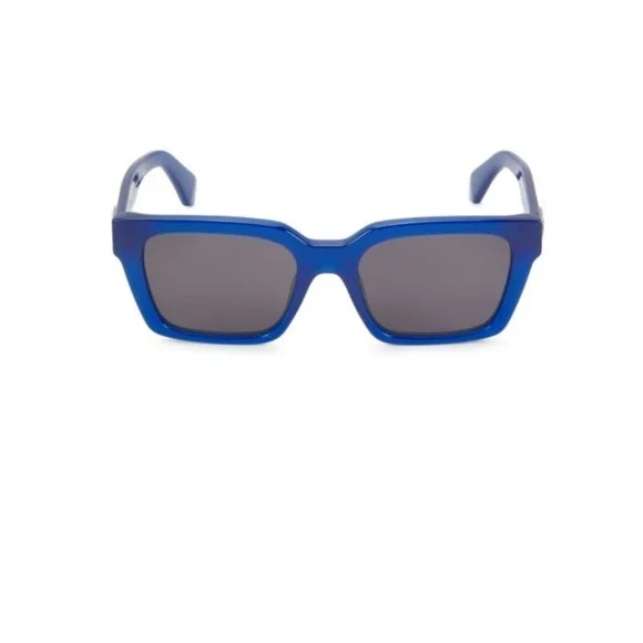 Off-White Blue Square Sunglasses